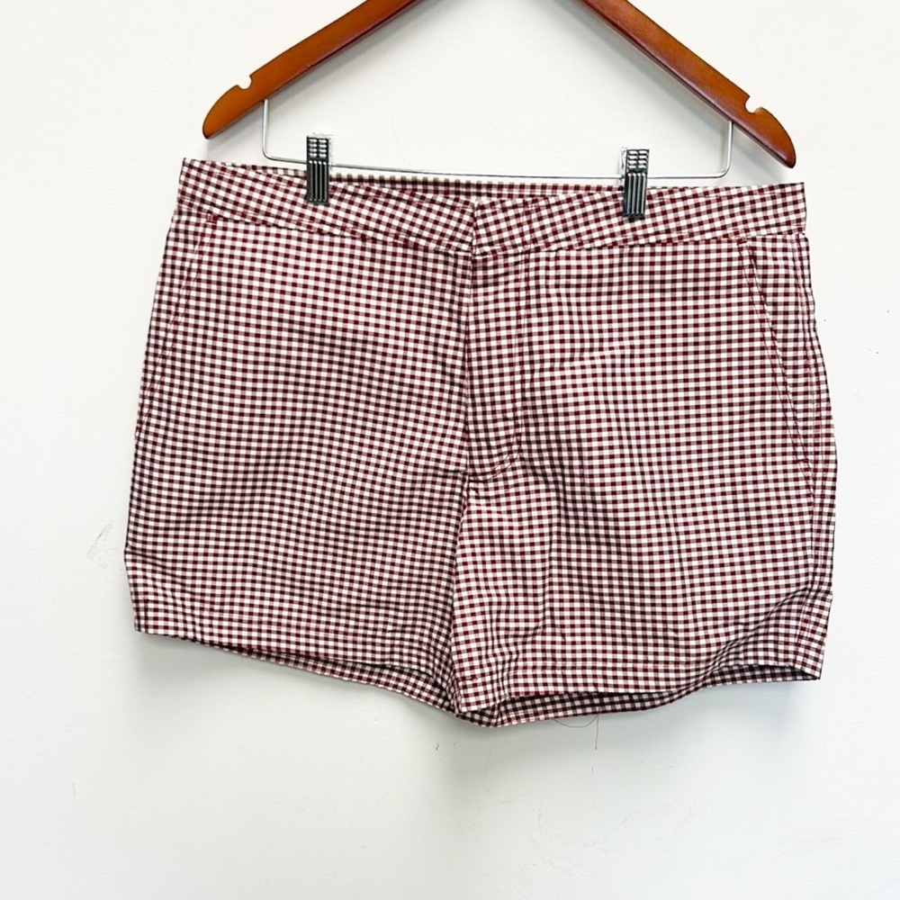 Club Monaco plaid Gingham swim trunks